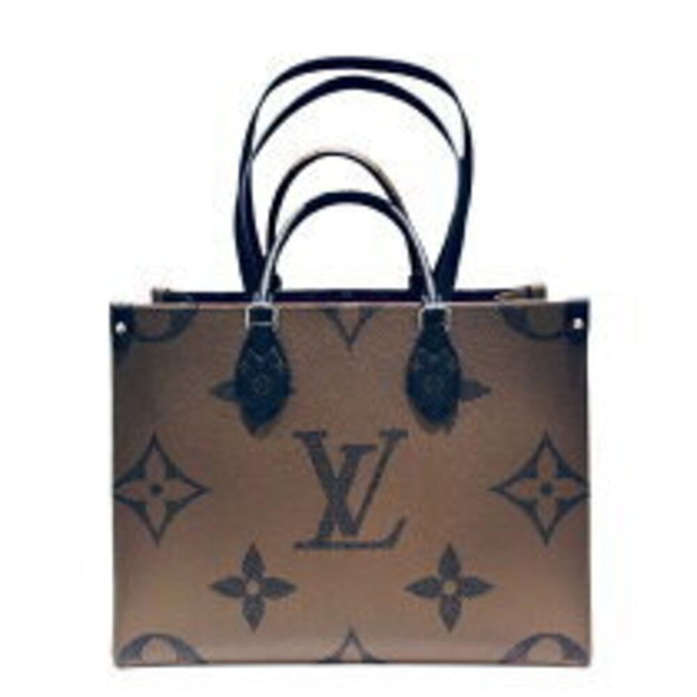 Louis Vuitton On the Go Brown Monogram Giant Reverse Tote Bag
